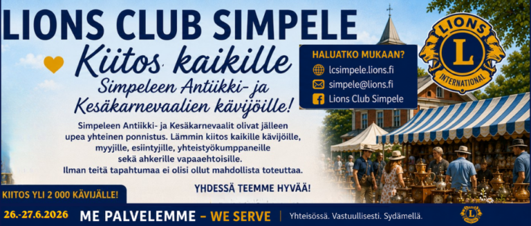 Kesäkarnevaali viikonloppu on vietetty
